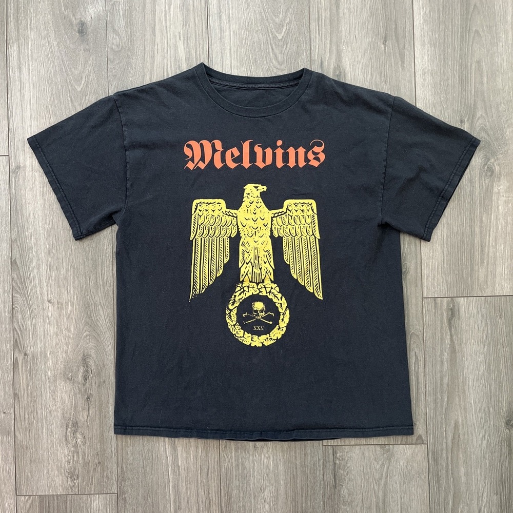 Melvins Mens XL T Shirt Black Short Sleeve